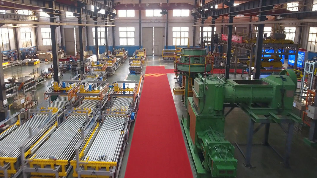 Xi'an Brictec Engineering Co., Ltd. dây chuyền sản xuất của nhà sản xuất