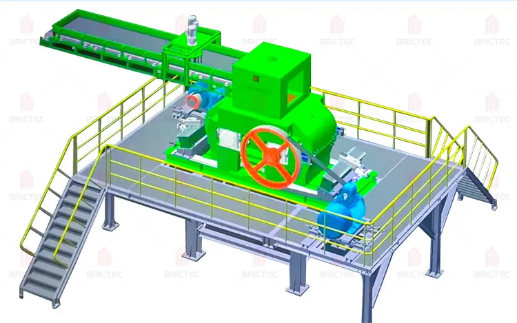 Máy Nghiền Gạch Siêu Mịn Bằng Trục Lăn Cho Quá Trình Xử Lý Gạch 3