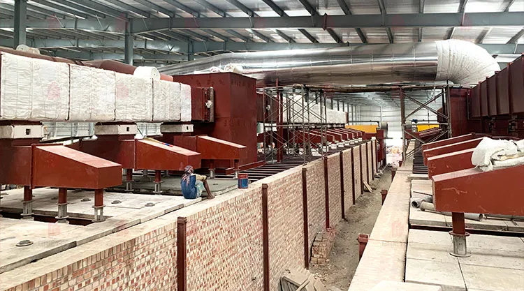 Tốc hỏa đường hầm để đốt gạch & gốm sứ & gạch với điều khiển nhiệt độ tự động và hiệu quả nhiệt cao 5