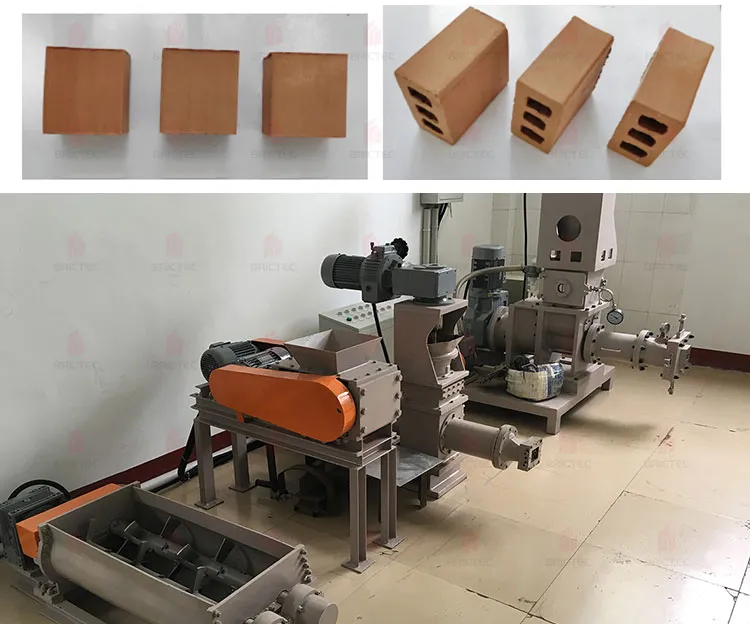 Máy đùn thử nghiệm làm gạch để kiểm tra hiệu suất sản phẩm đất sét 5