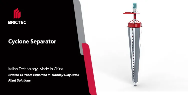 Máy làm khô của Cyclone Separator cho gạch đất sét làm khô trong chế biến 0