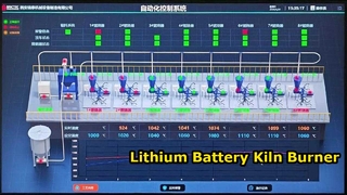 Dự án nung lò đốt bằng pin lithium chuyên dụng đã chuyển giao thành công